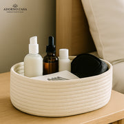 Elora Soft Curve Cotton Oval Basket