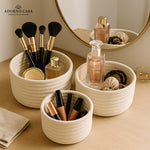 Load image into Gallery viewer, Sola Cotton Round Harmony Basket – Set of 3