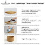 Load image into Gallery viewer, Arden Jute Round Basket – Nature Set of 3