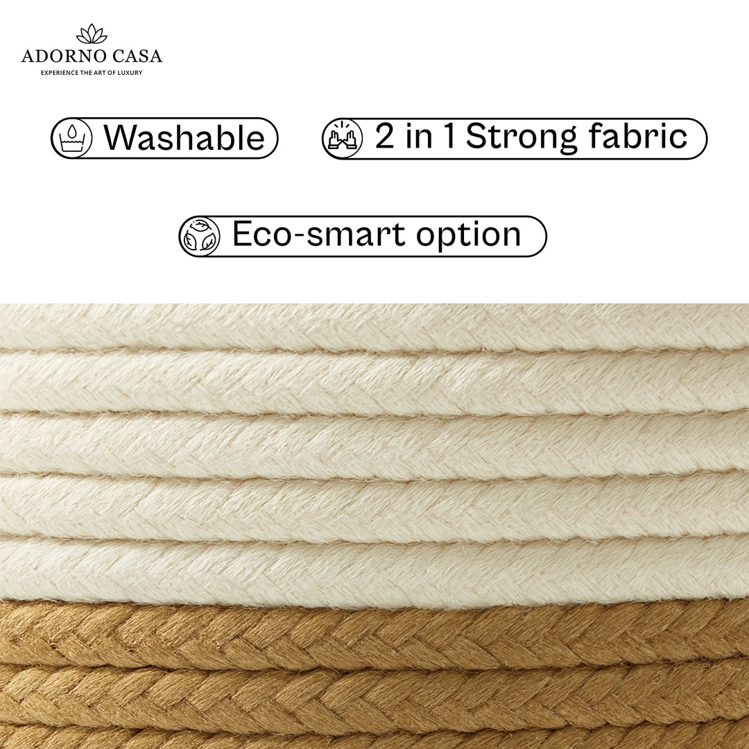 Terra Twist Handle Basket – Set of 3