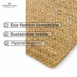 Load image into Gallery viewer, Aura Natural Braided Jute Rug
