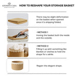 Load image into Gallery viewer, Eden Lace Charm Jute Basket
