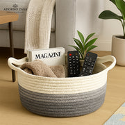 Trio Cotton Oval Basket – Harmony Edition
