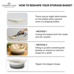 Load image into Gallery viewer, Trio Cotton Oval Basket – Harmony Edition
