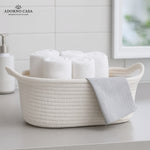 Load image into Gallery viewer, Luna Cotton Oval Carry Basket