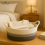 Load image into Gallery viewer, Trio Cotton Oval Basket – Harmony Edition
