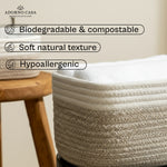 Load image into Gallery viewer, Mila Rectangle Organizer Basket Cotton Weave Set of 3
