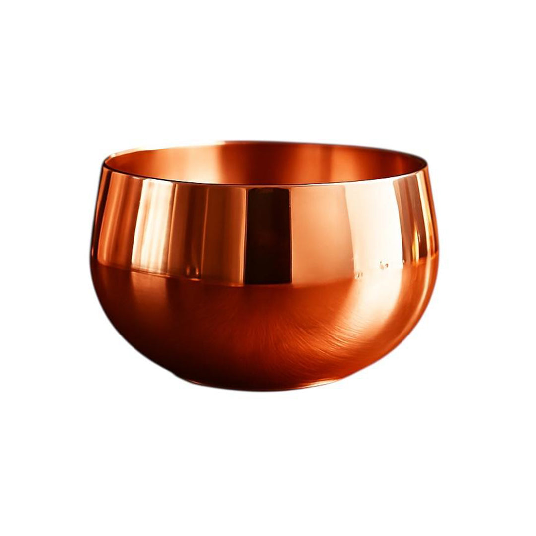 Lustre Metallic Finish Accent Metal Bowl