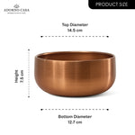 Load image into Gallery viewer, Halo Metallic Finish Rounded Metal Bowl
