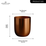 Load image into Gallery viewer, Auric Metal Polished Pots with Minimalist Curves