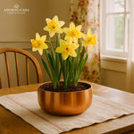 Load image into Gallery viewer, Halo Metallic Finish Rounded Metal Bowl
