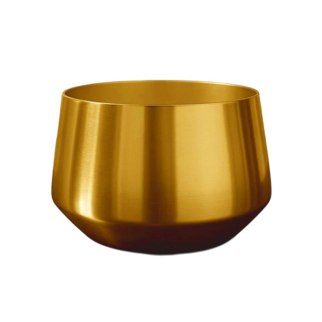 Lustre Sculpted Finish Accent Metal Bowl