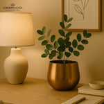 Load image into Gallery viewer, Lustre Sculpted Finish Accent Metal Bowl