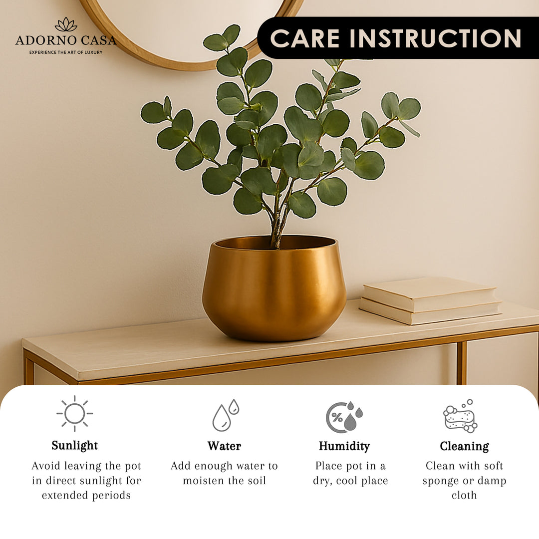 Lustre Sculpted Finish Accent Metal Bowl