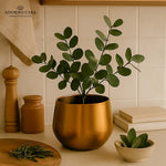 Load image into Gallery viewer, Lustre Sculpted Finish Accent Metal Bowl