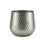 Load image into Gallery viewer, Aurum Hammered Finish Metal Accent Vase