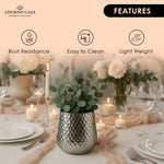 Load image into Gallery viewer, Aurum Hammered Finish Metal Accent Vase