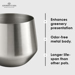 Load image into Gallery viewer, Lustre Sculpted Finish Accent Metal Bowl