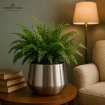 Load image into Gallery viewer, Lustre Sculpted Finish Accent Metal Bowl